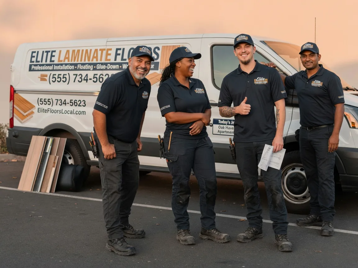 Laminate flooring installation company in Hertel, WI